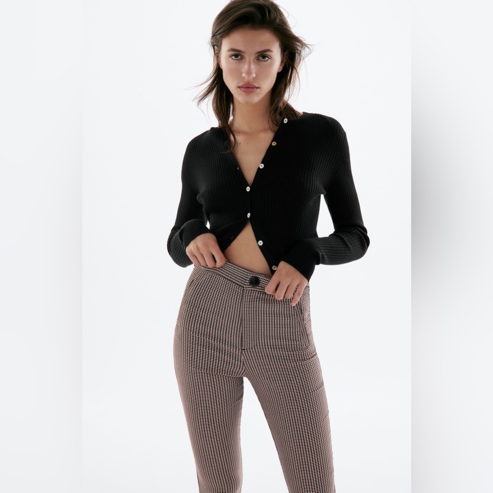 Zara Houndstooth Leggings